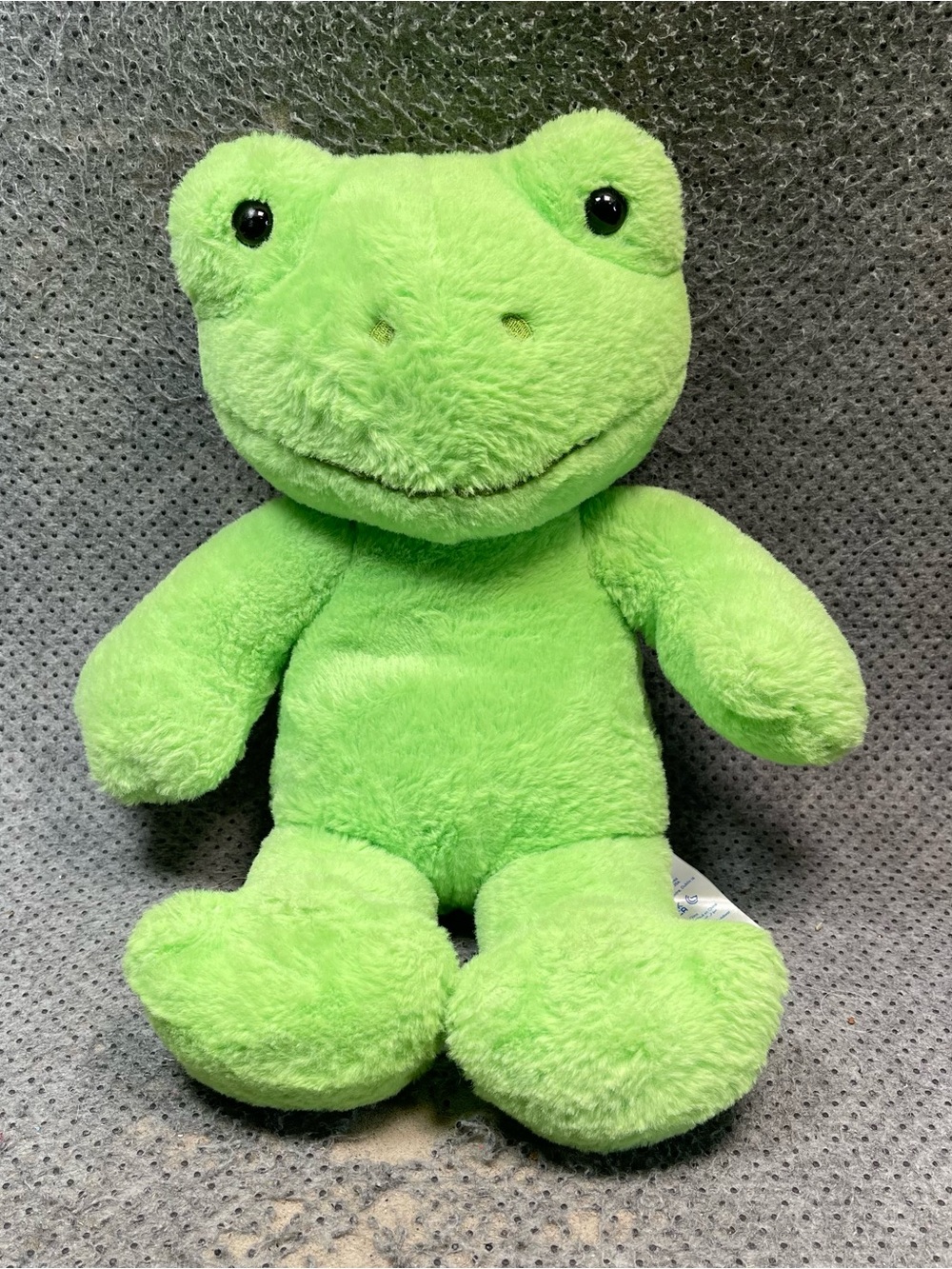 Build A Bear Spring Green Frog Plush